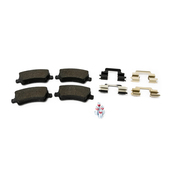Land Rover Disc Brake Pad Set - Ferodo LR027129