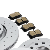 Audi Brake Kit - Zimmermann 8E0615301RKT5