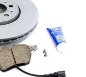 VW Brake Kit - Zimmermann Z-Coat KIT-536230KT101