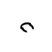 VW Thermostat Housing Clip - Genuine VW 03H121142