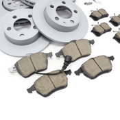 VW Brake Kit - Zimmermann KIT-536230KT88KT101