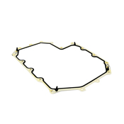 Porsche Engine Oil Pan Gasket - Elring 730.970