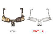 Porsche Valved Exhaust System - Soul Performance Products POR.9872.VES.SLT