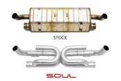 Porsche Performance Exhaust System - Soul Performance Products POR.9912.ESX.BCS