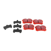 Audi VW Disc Brake Pad Set - EBC Brakes DP3680C