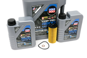 BMW 5W30 Oil Change Kit - Liqui Moly 11428507683KT4
