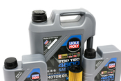 BMW 5W30 Oil Change Kit - Liqui Moly 11428507683KT4
