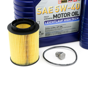 VW Oil Change Kit (5W40) - Liqui Moly KIT-00021