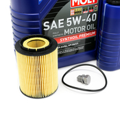 VW Audi Oil Change Kit 5W-40 - Liqui Moly 517435