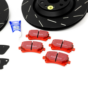 VW Brake Kit - EBC Brakes KIT-528905KT9