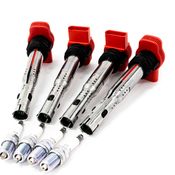 VW Ignition Coil & Spark Plug Service Kit - Genuine VW KIT-07K905715GKT9