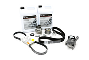 VW Timing Belt Kit - Genuine VW KIT-038109119PKT7
