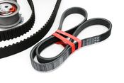 VW Comprehensive Timing Belt Kit - Genuine VW KIT-03L109119FKT3