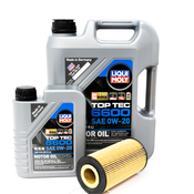 BMW 0W20 Oil Change Kit - Liqui Moly 11428575211KT4