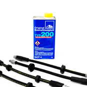Audi Brake Hose Kit - Corteco 4F0611707BKT2