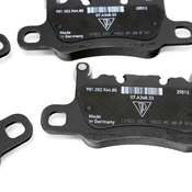 Porsche Disc Brake Pad Set - Genuine Porsche 98135294980