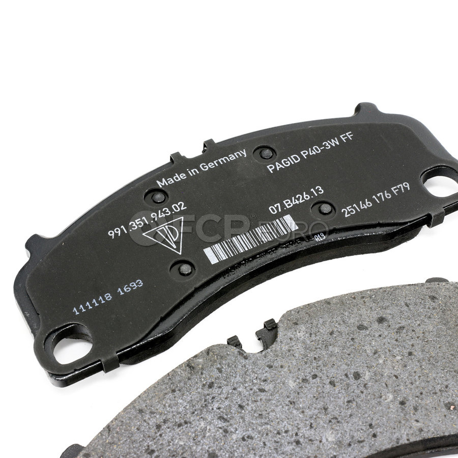 Porsche Disc Brake Pad Set - Genuine Porsche 982698151C | FCP Euro