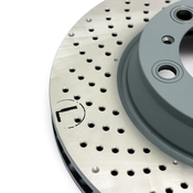 Porsche Disc Brake Rotor - Sebro 205887C