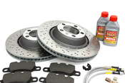 Porsche Brake Kit - Zimmermann 99135140581KT5