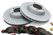 Porsche Brake Kit - Zimmermann 98135140101KT5