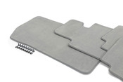 BMW Set Of Floor Mats Velours (Grey) - Genuine BMW 51478227527