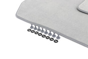 BMW Set Of Floor Mats Velours (Grey) - Genuine BMW 51478227527