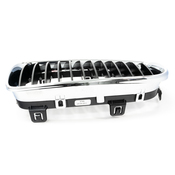 BMW Trim Grille Gloss Black Left - Genuine BMW 51137322209