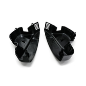 BMW Set Of Covers Mirror Baseplate (Black) - Genuine BMW 51169216739