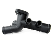 VW Coolant Hose Flange - Genuine VW 06A121132AQ
