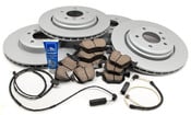 BMW Brake Kit - Zimmermann/Akebono 330BK4