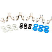Porsche Fuel Injector Seal Kit - Genuine Porsche/Elring 99970418742KT