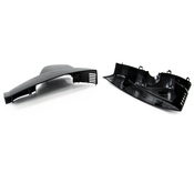 BMW Set Of Covers Mirror Baseplate (Black) - Genuine BMW 51169177206