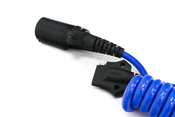 BMW Trailer Wiring Connector (4-5 Wire Flat) - Genuine BMW 61130412965