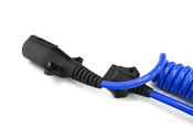 BMW Trailer Wiring Connector (4-5 Wire Flat) - Genuine BMW 61130412965