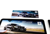 BMW Number Plate Frame (Black-M) - Genuine BMW 82120010404