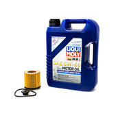 BMW 5W40 Oil Change Kit - Liqui Moly 11427634291KT2