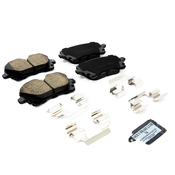 Audi Disc Brake Pad Set - Akebono EUR1018B