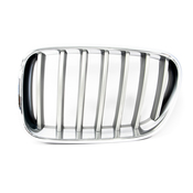 BMW Grille Front Left (Titan) - Genuine BMW 51117237421