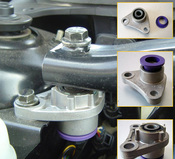 Volvo Strut Brace Bushing Set - Powerflex PFF88-614
