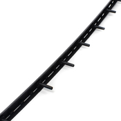 BMW Light Strip Door Front Left (Black) - Genuine BMW 51419139641