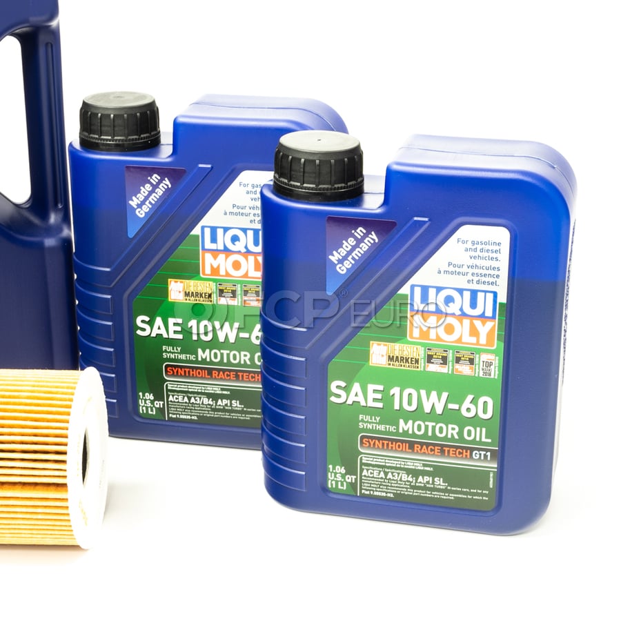 BMW 10W60 Oil Change Kit - Liqui Moly 11427837997KT2 | FCP Euro