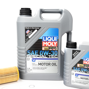 Volvo Oil Change Kit 0W30 - Liqui Moly 8692305KT1