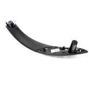 BMW Carrier Door Pull Left (Black) - Genuine BMW 51417279311