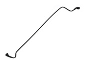 BMW Engine Coolant Recovery Tank Hose - Vaico 17127578405