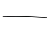 BMW Channel CoverExteriorDoor Front Right (Black Matt) - Genuine BMW 51337060236