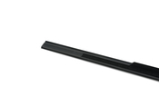 BMW Channel CoverExteriorDoor Front Right (Black Matt) - Genuine BMW 51337060236