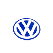 VW Engine Cover Emblem - Genuine VW 06A103940G
