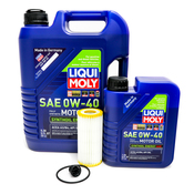 Audi Engine Oil Change Kit - Liqui Moly 06L115562BKT9
