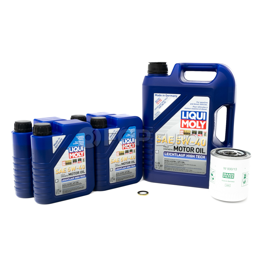 Jaguar Oil Change Kit 5W-40 - Liqui Moly LM2332KT2 | FCP Euro
