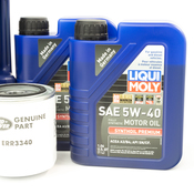 Land Rover Oil Change Kit 5W-40 - Liqui Moly ERR3340